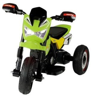 MotoCross Eléctrica Infantil 6V,GTM2288, Entre 1-3 años, Color Verde - LE4790